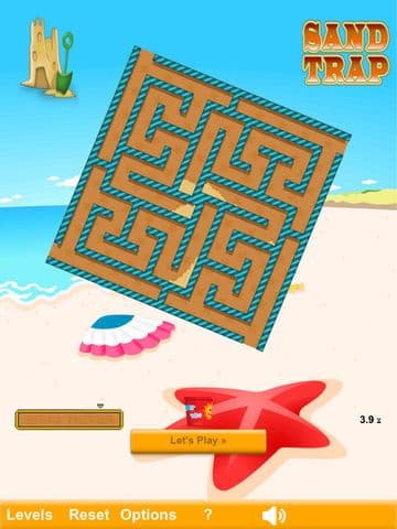 Sand Trap Collector - labyrinth maze challenge game free screenshot 2