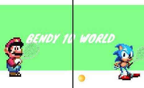 Mario Vs Sonic Pong