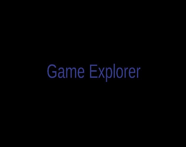 Game Explorer