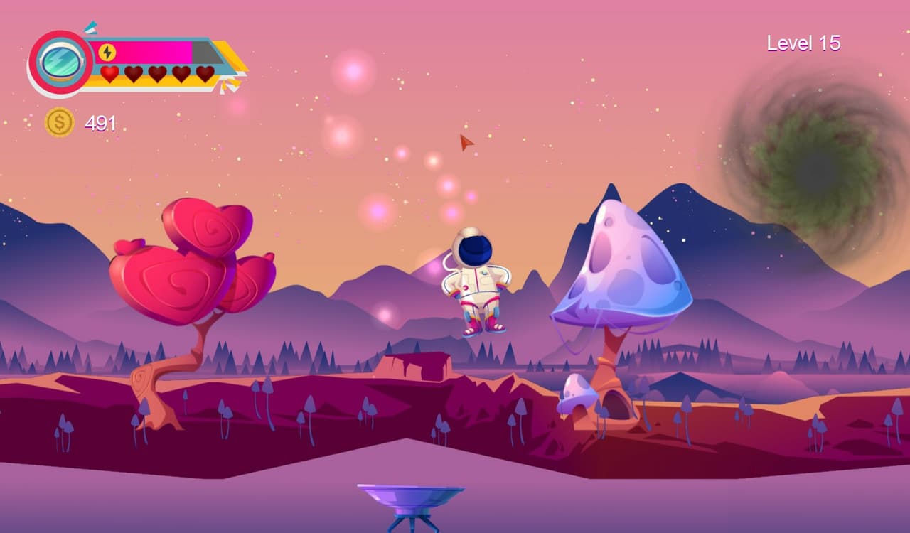 Jetpack astronaut screenshot 4