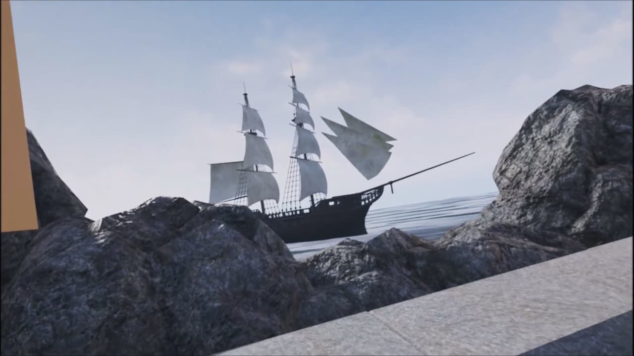 Pirate Themed Fort Lytton Virtual Environment