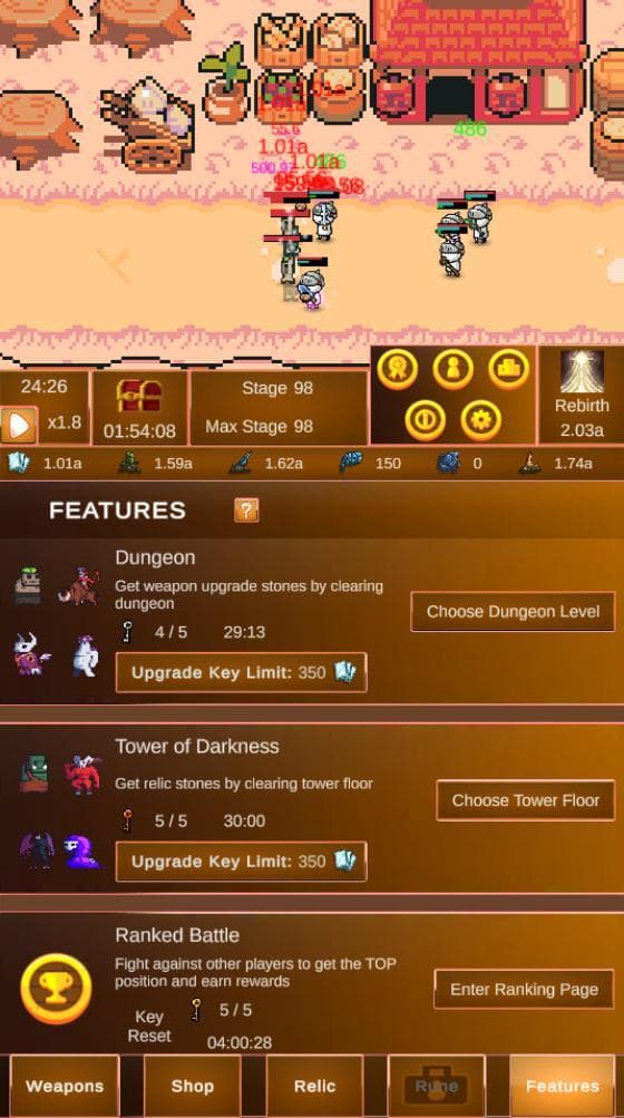 Idle Weapon Fantasy