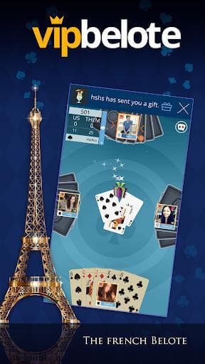 Belote ♥️ VIP Belote online multiplayer free cards screenshot 2