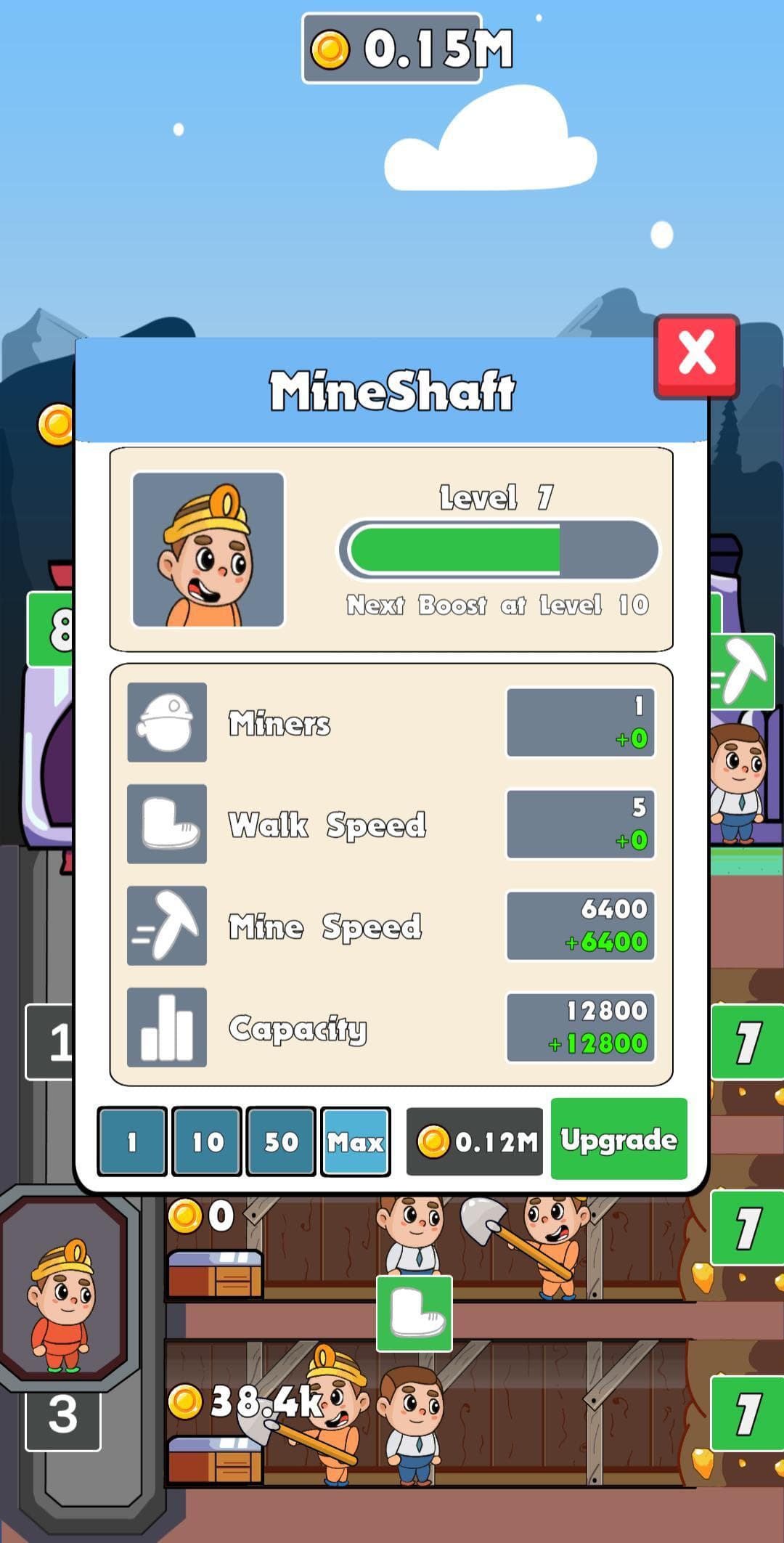 Miner Clicker Idle screenshot 3