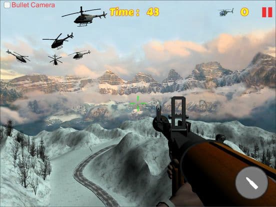 Bazooka Helicopter Shooting Sniper Game screenshot 5
