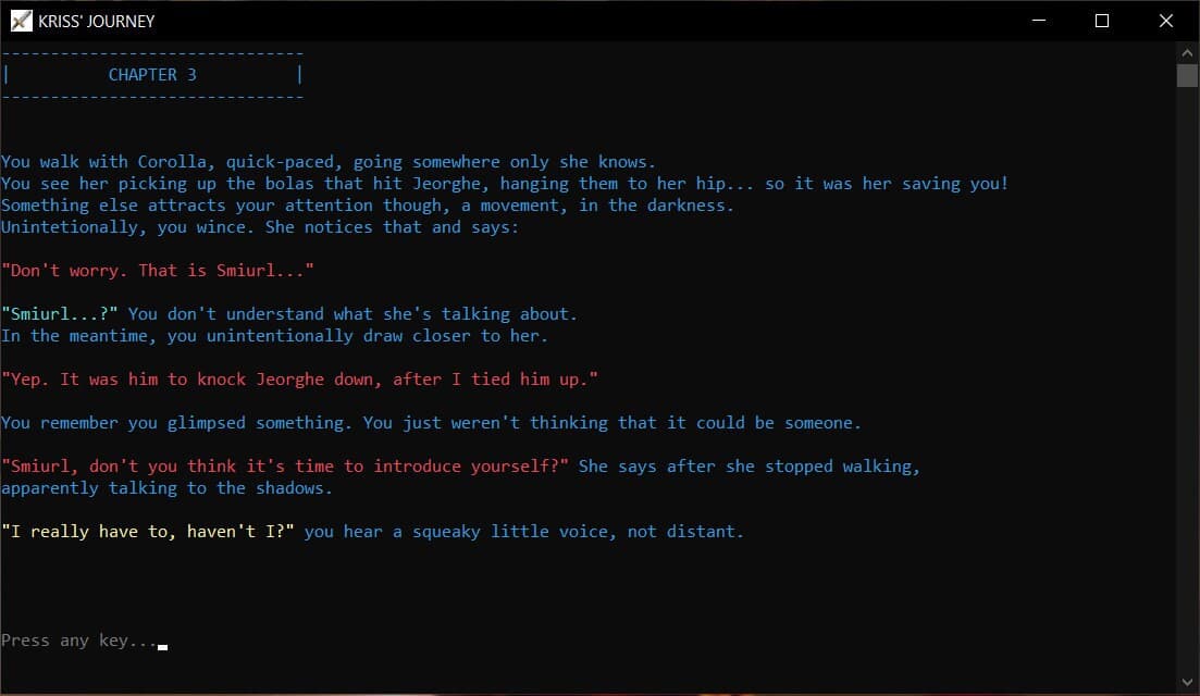 Kriss Journey screenshot 3
