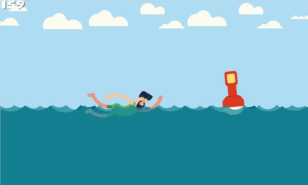 Phelps vs Shark screenshot 3