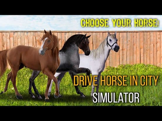 Drive Horse In City Simulator