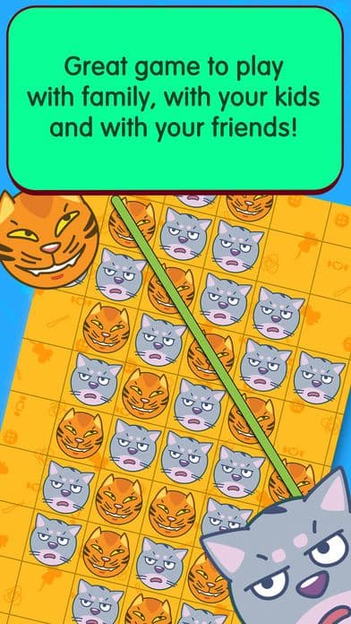 Tic Tac Toe 2 player games with Sly Kitties! screenshot 3