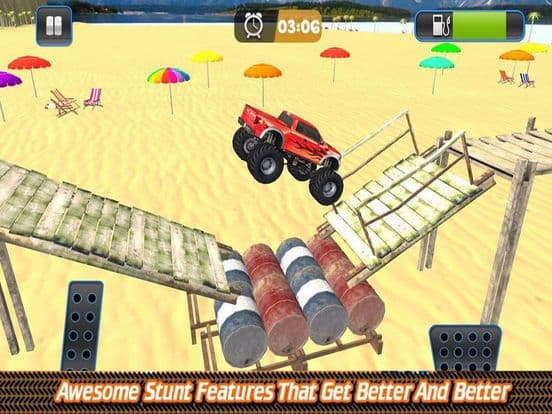 Grand Monster Truck Driving Sk screenshot 3