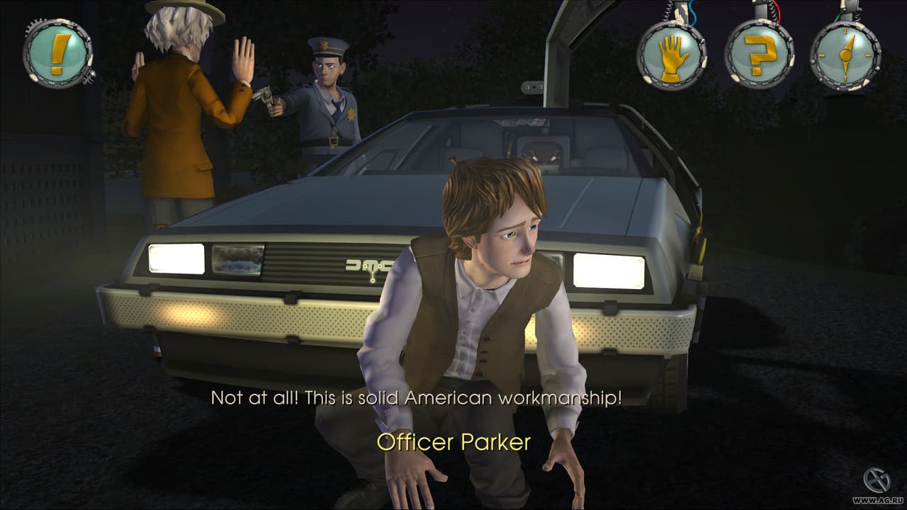 Back to the Future: The Game - Episode 2. Get Tannen screenshot 3