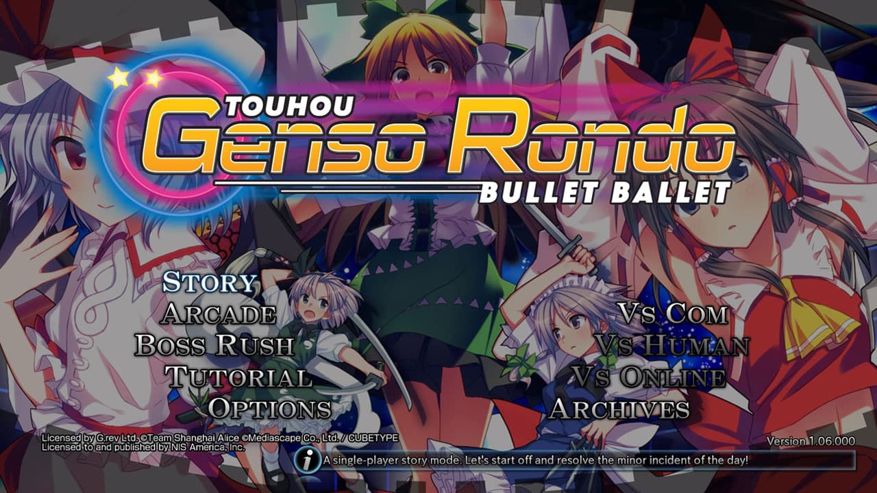 Touhou Genso Rondo: Bullet Ballet screenshot 2