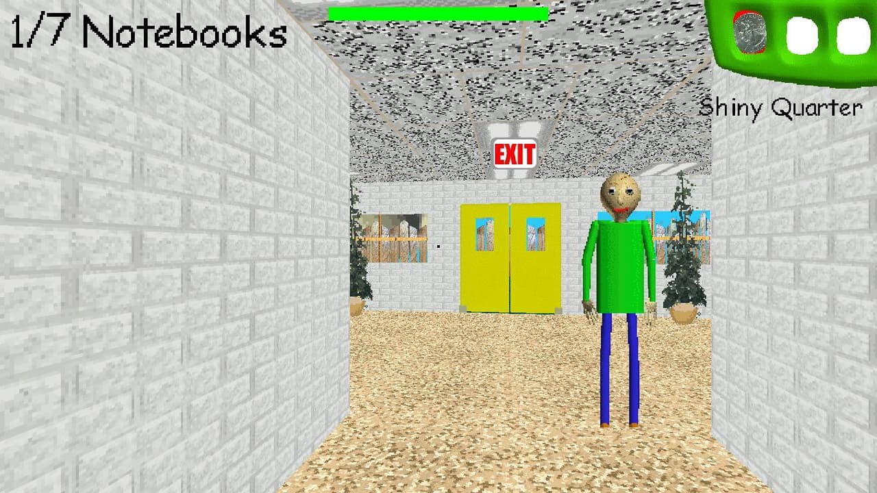 Baldi has broken his ruler screenshot 2