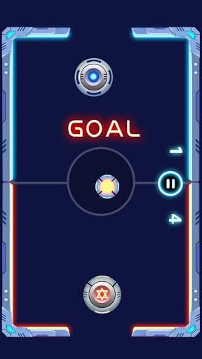 Finger Glow Hockey screenshot 5