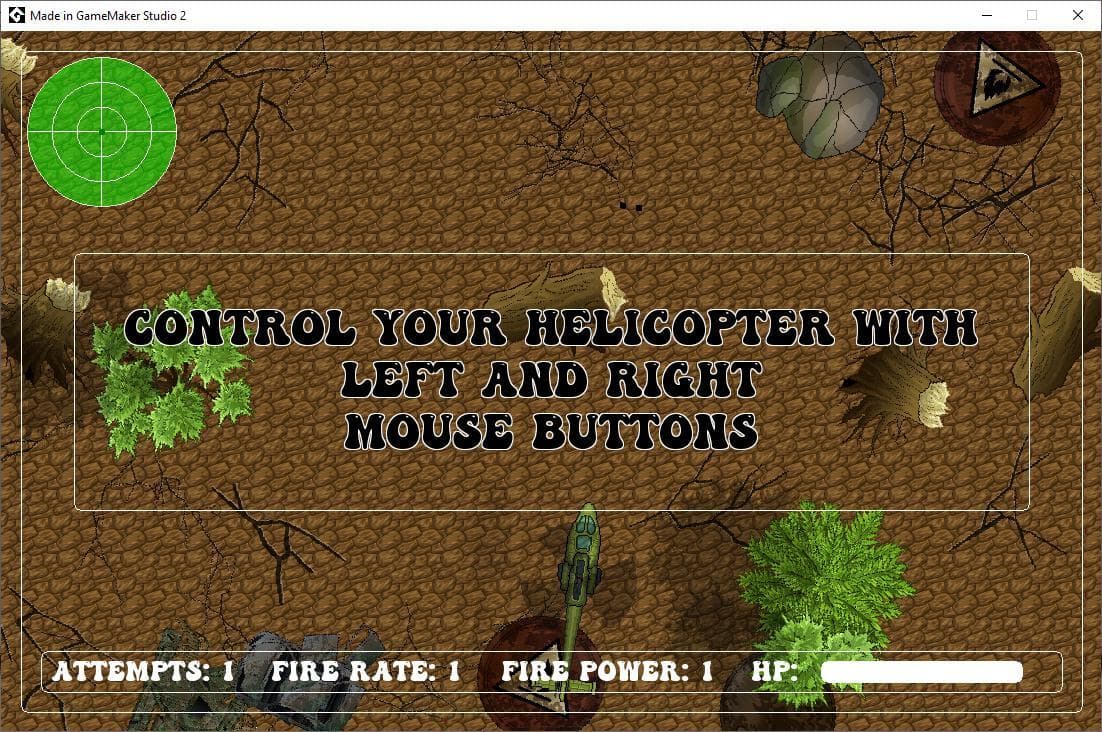 Hell-Copter - Accessible Game - Simple Control System screenshot 5