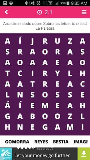 Sopa de Letras de la Biblia screenshot 5