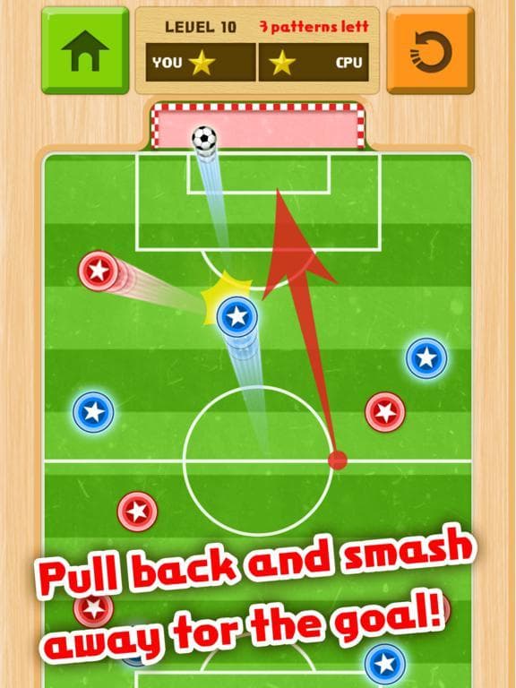 Soccer Puzzle for Brain Training -SoccerStrike screenshot 2
