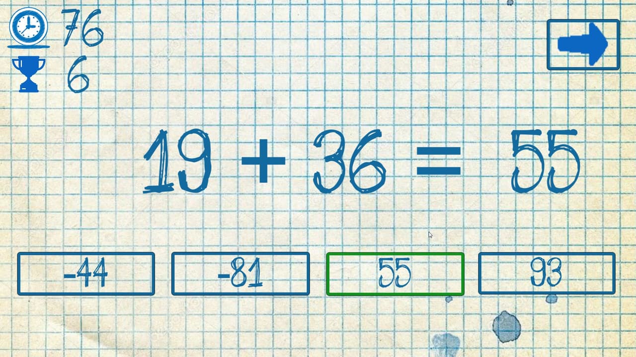 The young mathematician: Easy difficulty screenshot 2