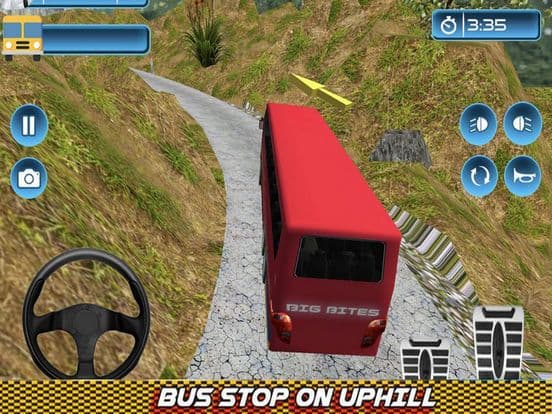Uphill Bus Coach Pro screenshot 3
