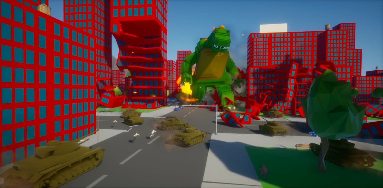 Excidio The Kaiju Game screenshot 5