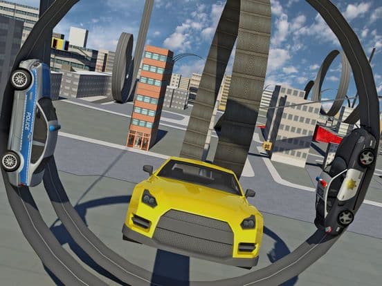 Police 3d Car Driving Simulator games screenshot 3