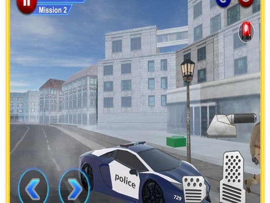 Police Car City Driving