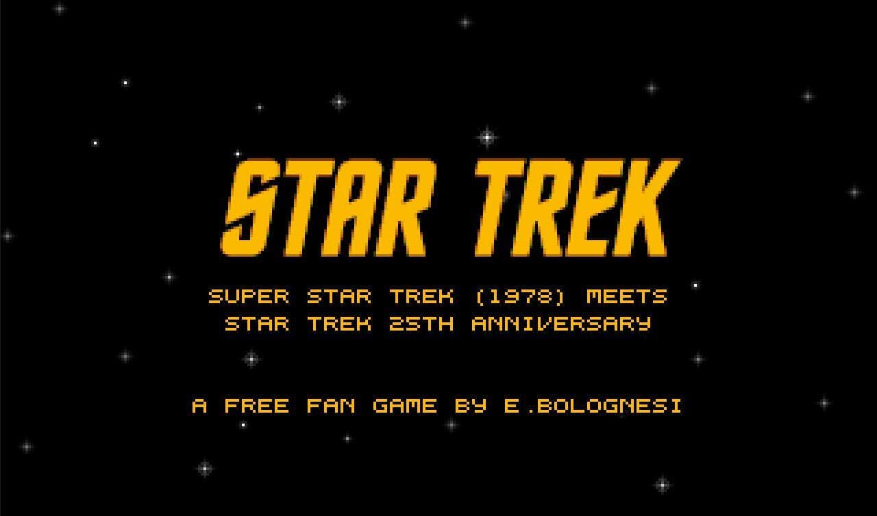 Super Star Trek 1978 meets 25th Anniversary screenshot 2