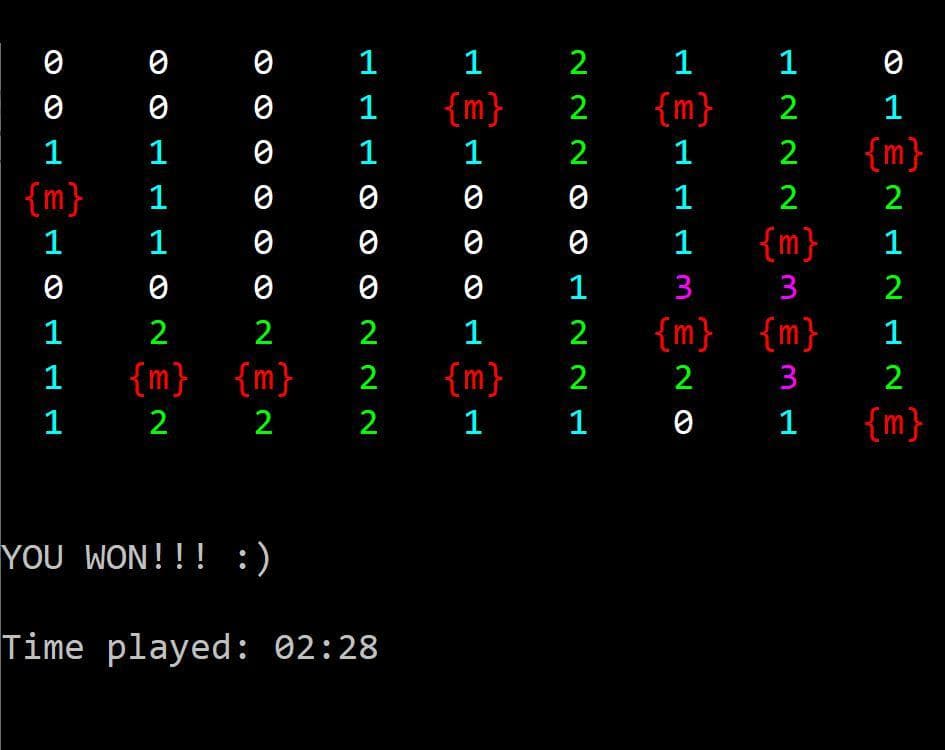 Minesweeper (YegorS) screenshot 2