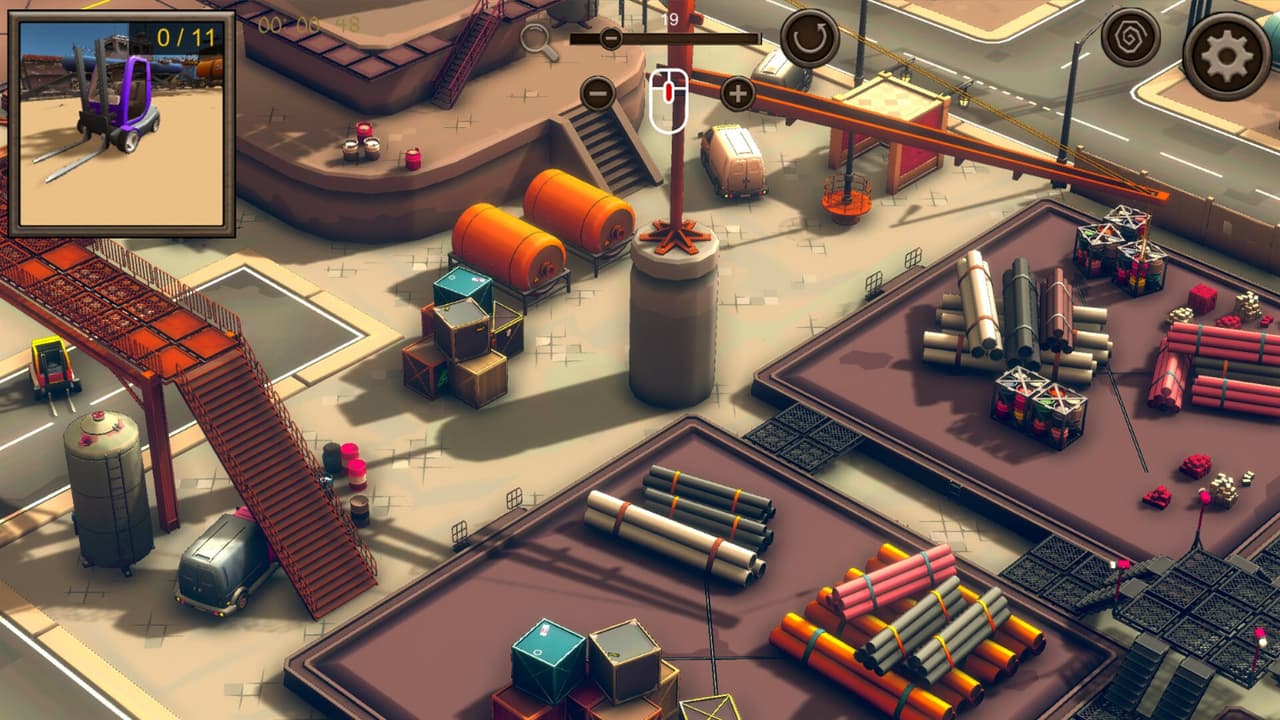 Hidden Harbor Top-Down 3D screenshot 5