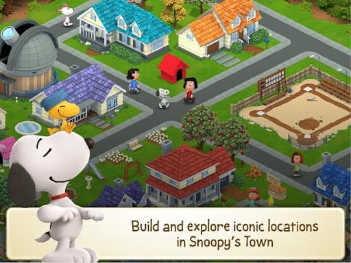 Snoopys Town Tale - City Building Simulator screenshot 2