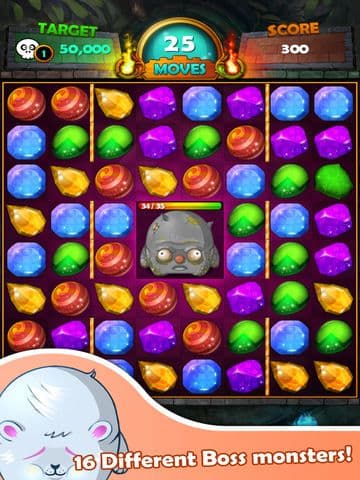 Gem Gem Blitz - match 3 game screenshot 3