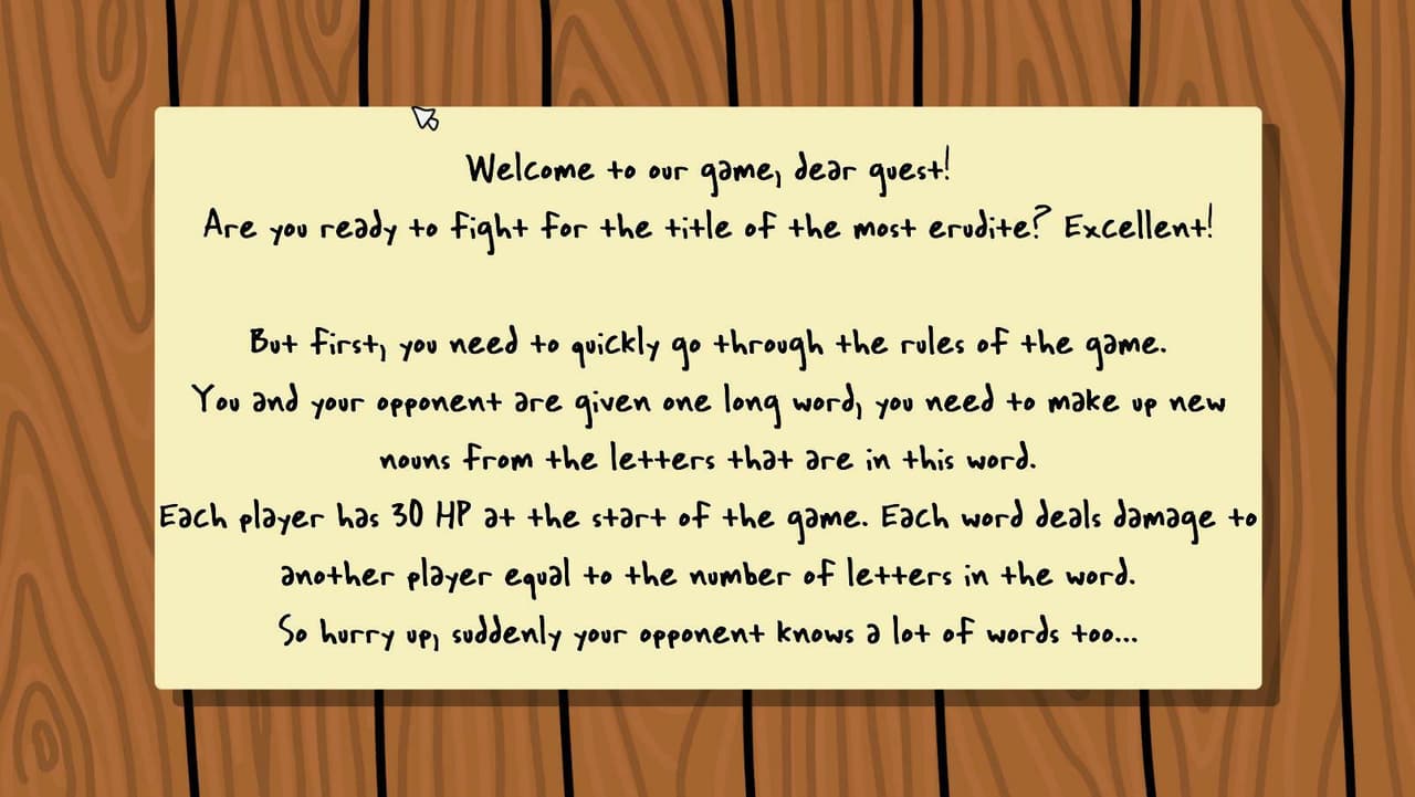 War Of Words (itch)
