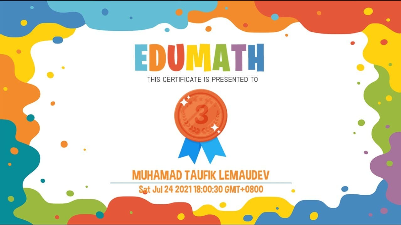 Edumath: Edukasi Matematika Sederhana