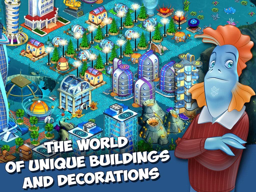 Aquapolis. Free city building! screenshot 4