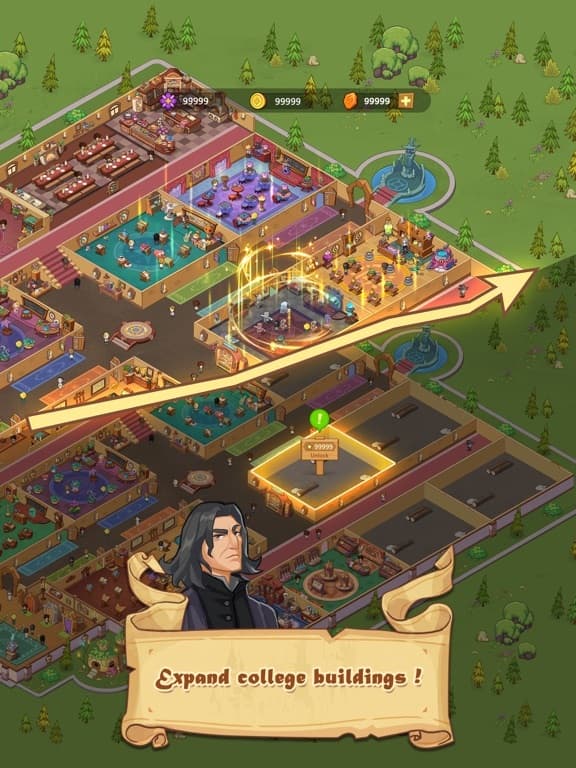 Idle Magic Academy screenshot 4