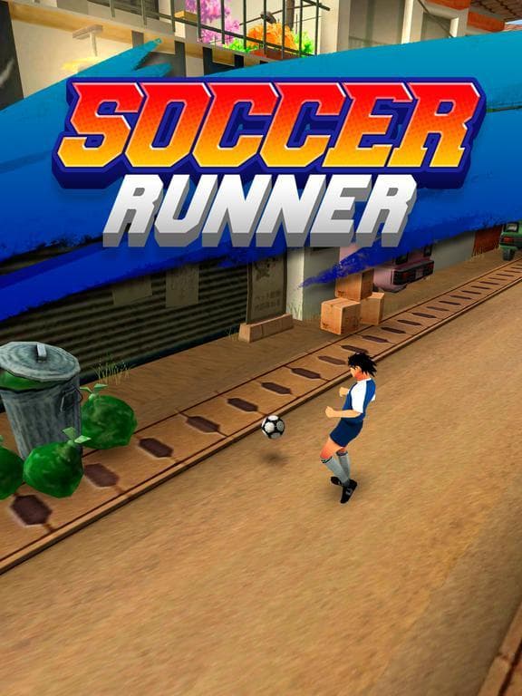 Soccer Runner: Unlimited football rush! screenshot 2