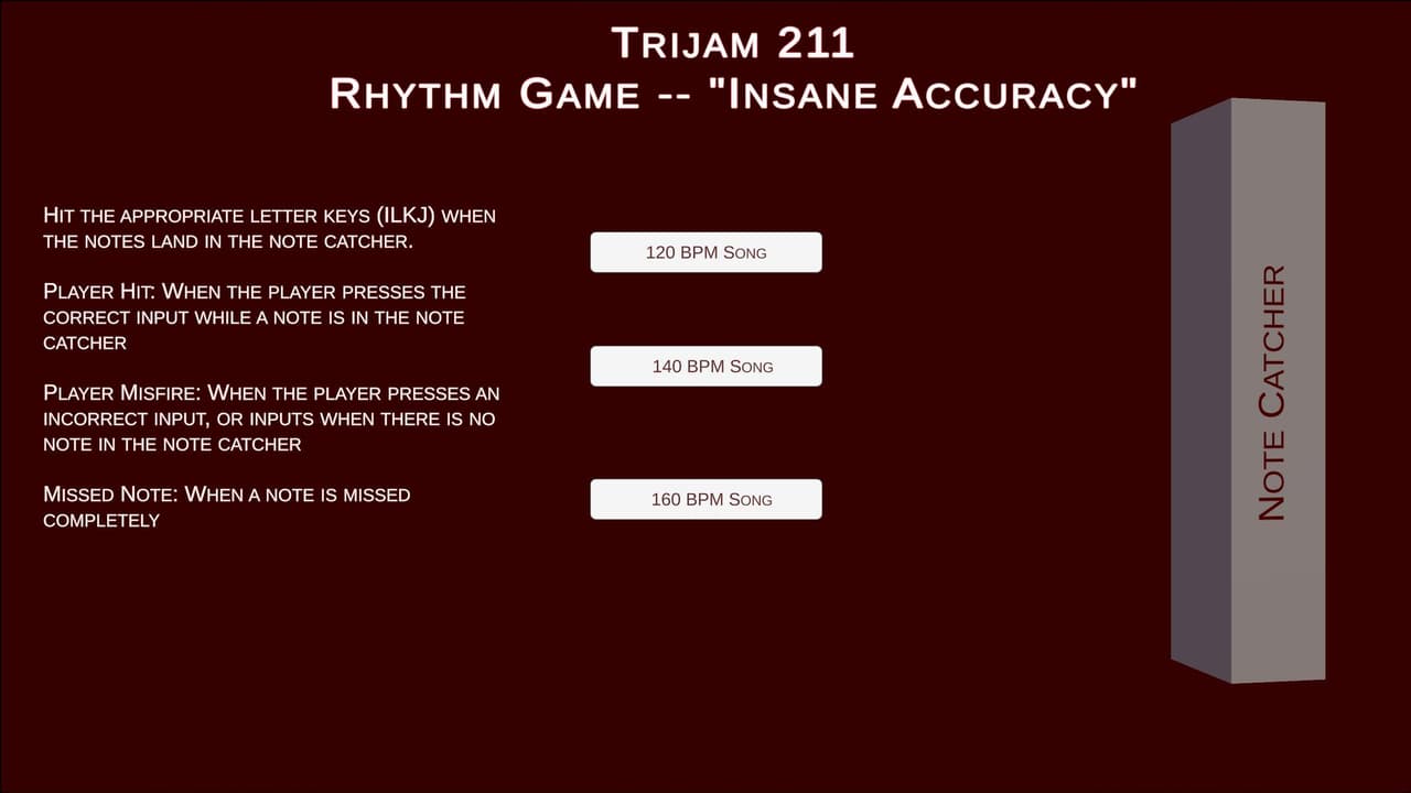 A Simple Rhythm Game