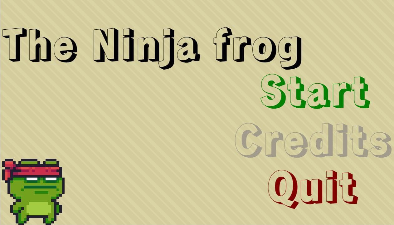 Ninja frog (itch) (Pain_Dev) screenshot 2