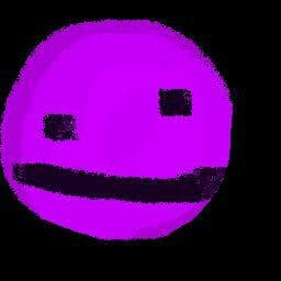 La bola morada