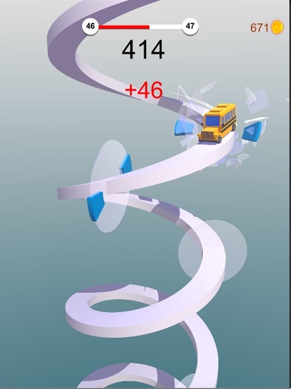 Twisty Break 3D - Car Run Down screenshot 4