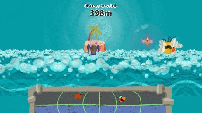 Bee Game But Everytime You Get a Honeycomb It Gets Faster screenshot 2