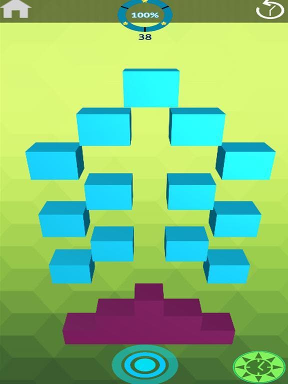 rolling cube gravity