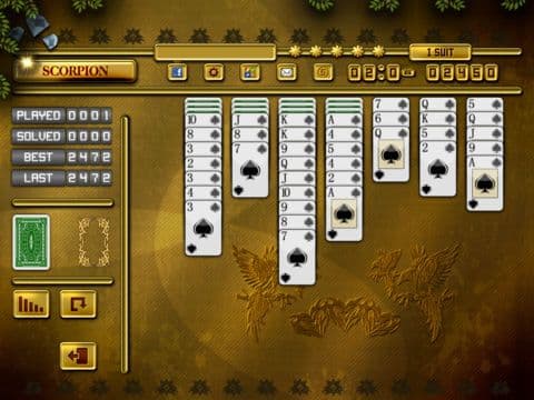 ACC Solitaire [ Scorpion ] HD Free - Classic Card Games for iPad & iPhone screenshot 4