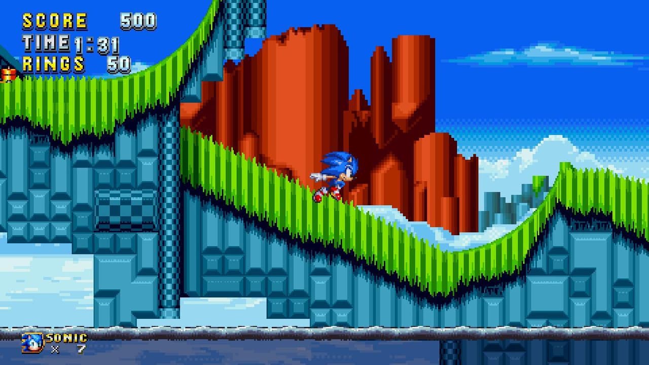 Sonic Flicky Of The Past (Jackos023) screenshot 3