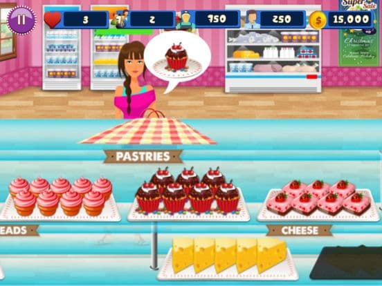 Sweet Bakery Cake Shop Cashier screenshot 2