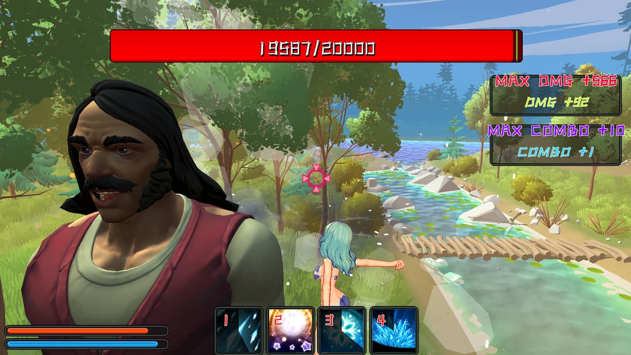Pretty girls teach beefy guys screenshot 4