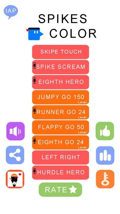 Spikes Color - Dont Touch The different Spikes screenshot 2