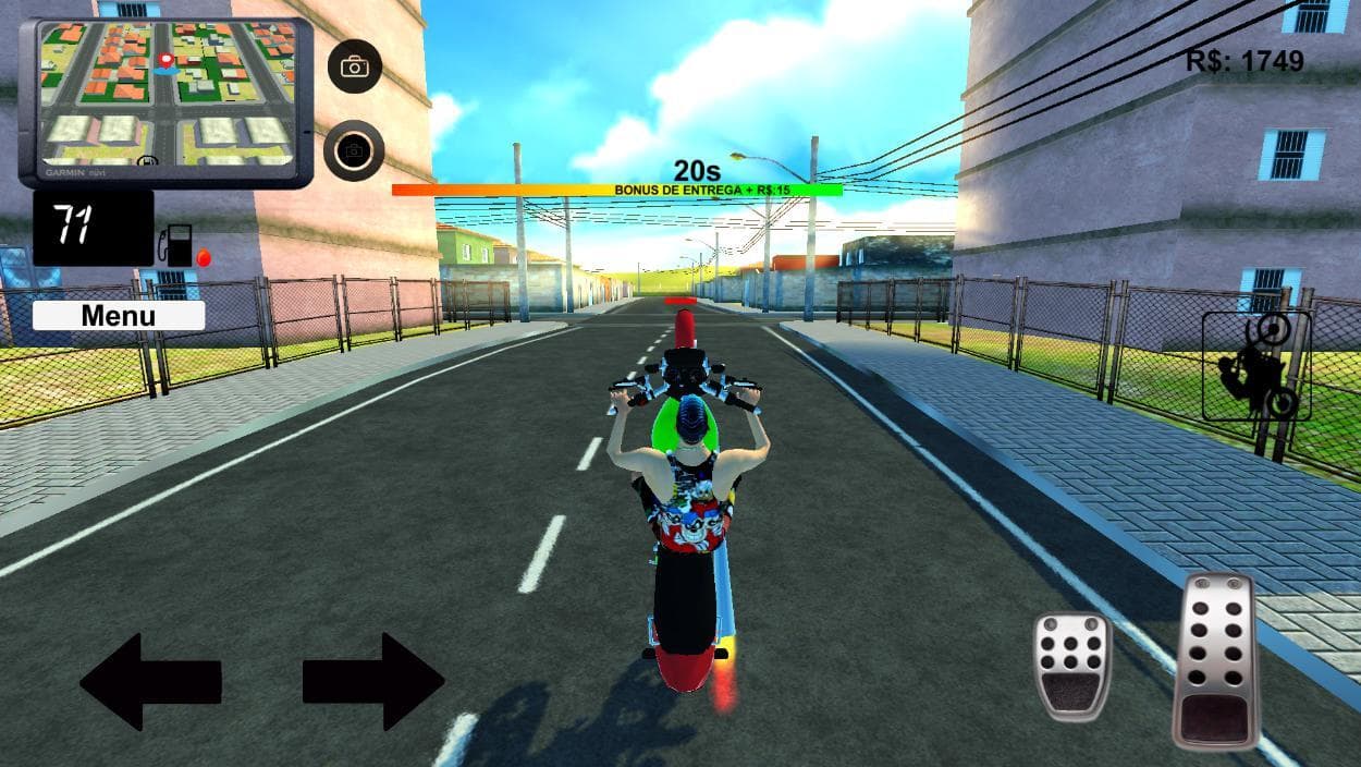Jogo de carro e moto: Cortando Giro No Brasil screenshot 2