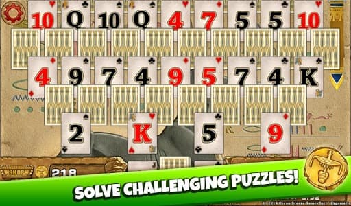 3 Pyramid Tripeaks Solitaire - Free Card Game screenshot 3