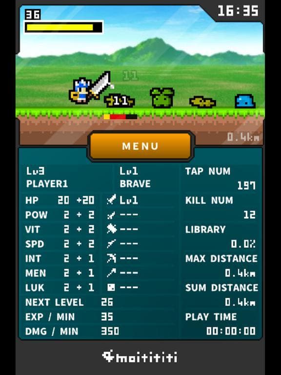 MinuteFrontier screenshot 2